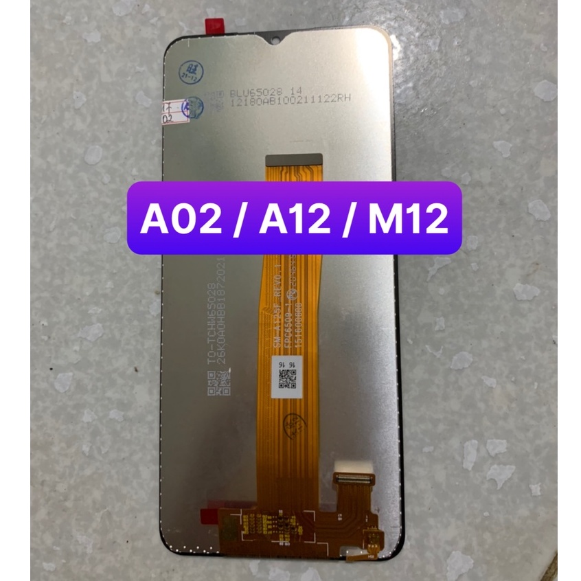 màn hình samsung A12 / A02 / M12 / A32 5G / M02 zin lắp chung