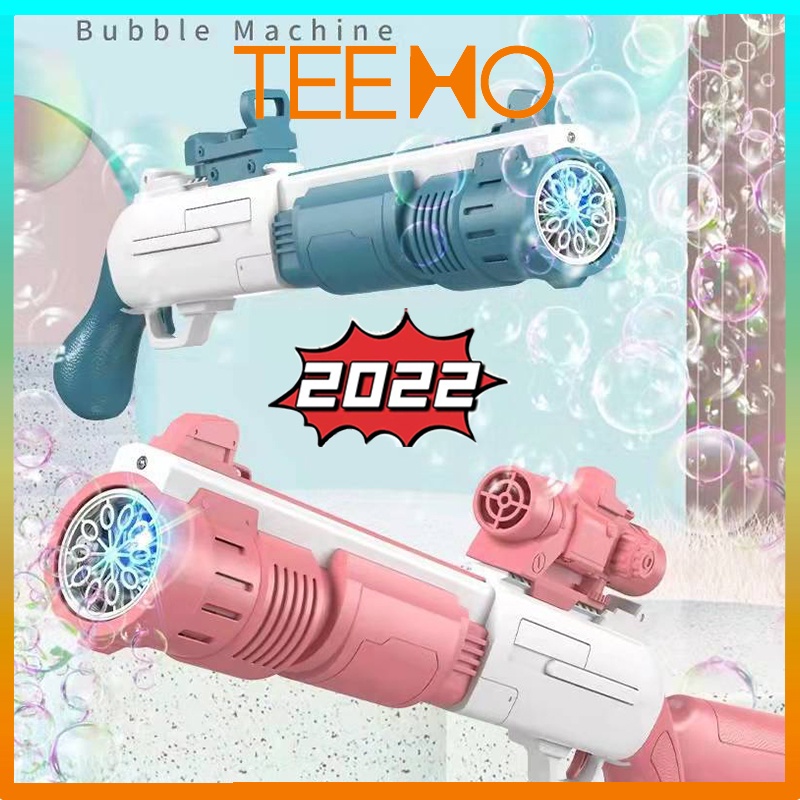 Súng bắn bong bóng xà phòng đồ chơi cho bé 3 tuổi TEEMO TOY-04