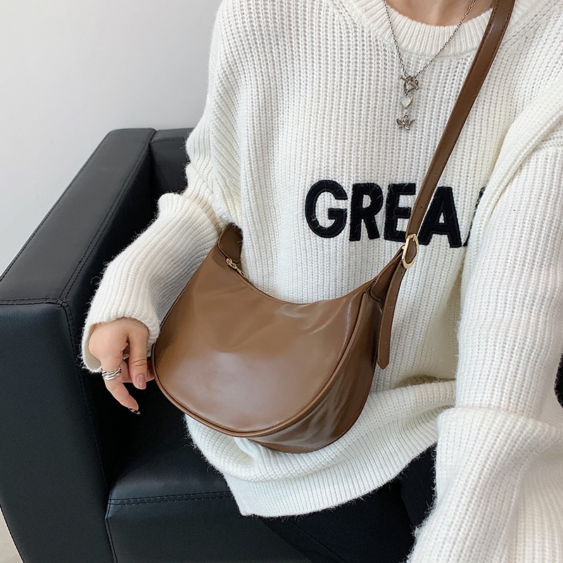 Túi đeo chéo IELGY màu sắc cổ điển dành cho nữ