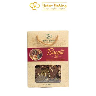 Bánh quy Biscotti Mix 3 vị hỗ trợ ăn kiêng rất tốt KL500g