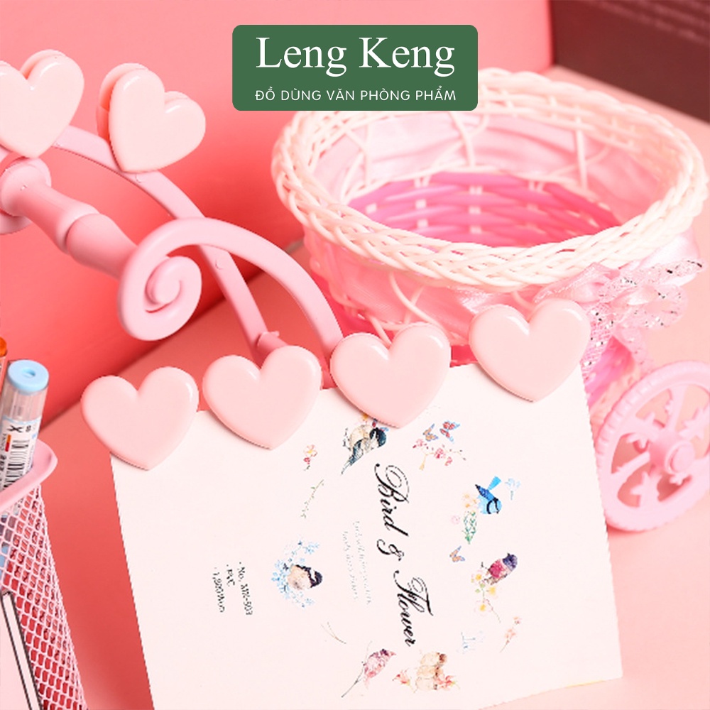 Kẹp tài liệu văn phòng phẩm Leng Keng dùng kẹp giấy a4 KTL01