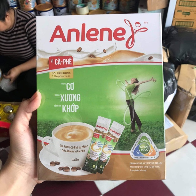 Sữa bột Anlene Cafe hôp 310g - 10 gói