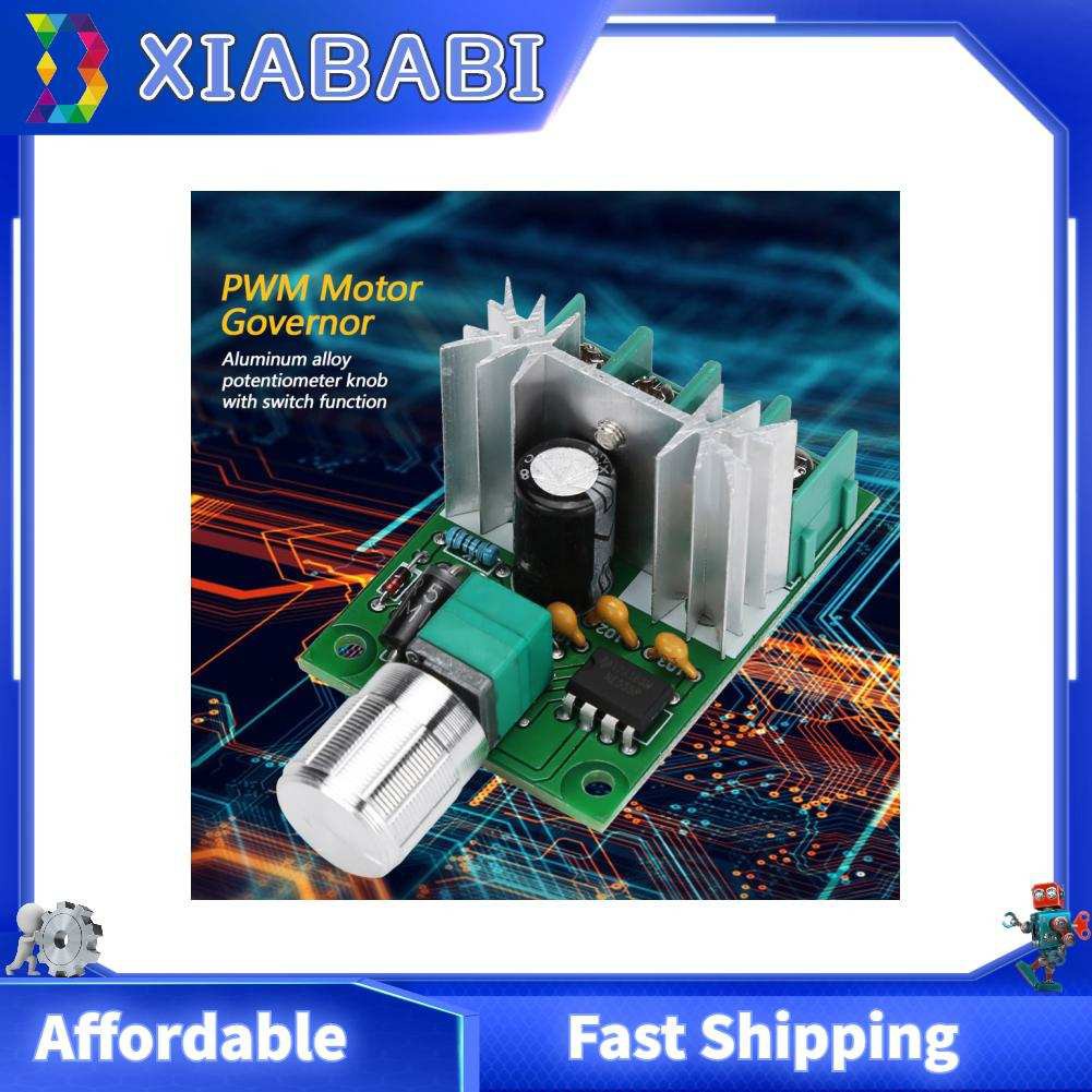 Xiababi DC 6-12V 6A PWM Motor Stepless Variable Speed Control Controller Switch New