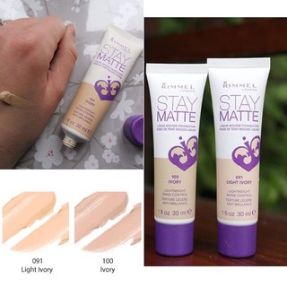Kem nền Rimmel Stay Matte Liquid Mousse Foundation
