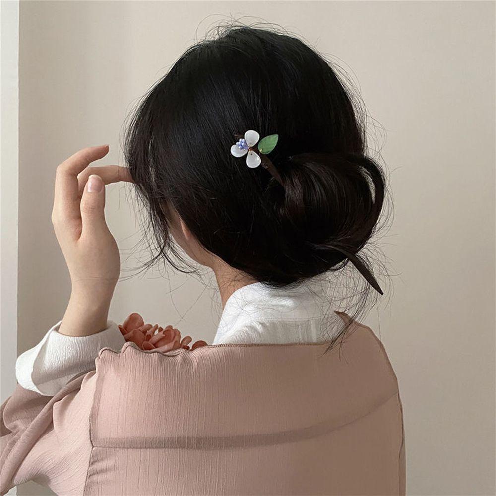 Trâm Cài Tóc Bằng Gỗ Phong Cách Trung Hoa Cổ Điển Sang Trọng WMES15H