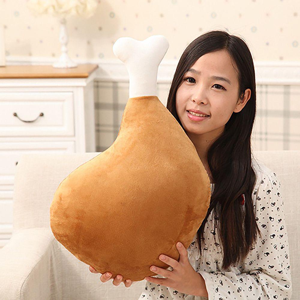 Gối Nhồi Bông Hình Gà Trống Mềm Mại Độc Đáo