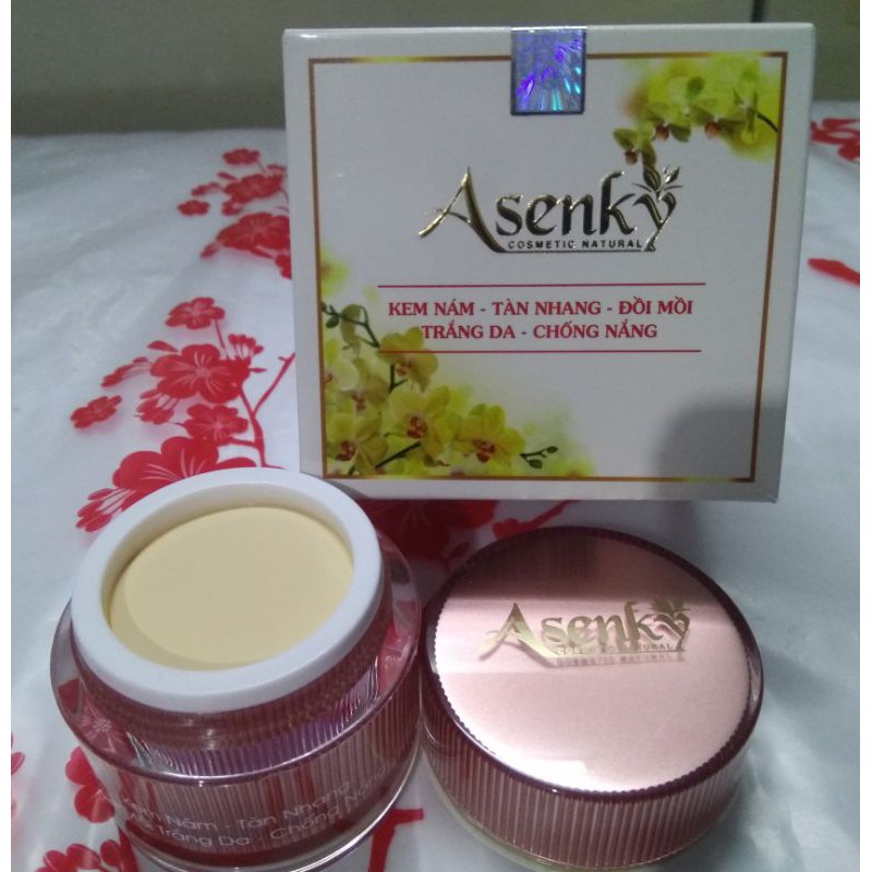 KEM ASENKY NÁM TÀN NHANG TRẮNG DA CHỐNG NẮNG 20G