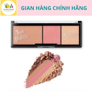 Bảng phấn tạo khối, phấn má, bắt sáng Kiko MILANO