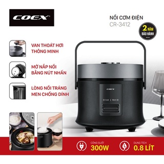 [MediaMart ONLINE-Ship 0đ] Nồi cơm điện cơ 0.8 lít Coex CR-3412