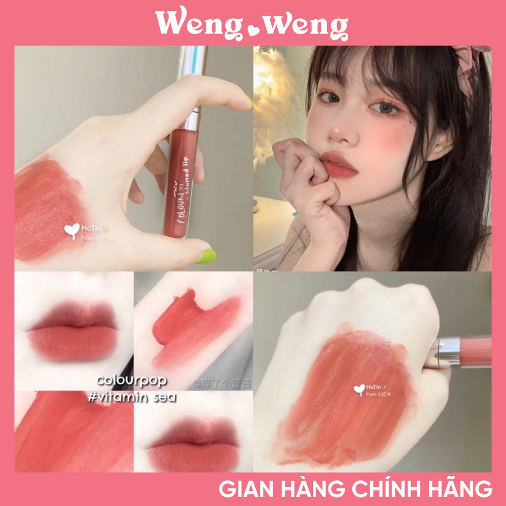 Son Colourpop Blotted Lips màu Vitamin Sea / Doozy