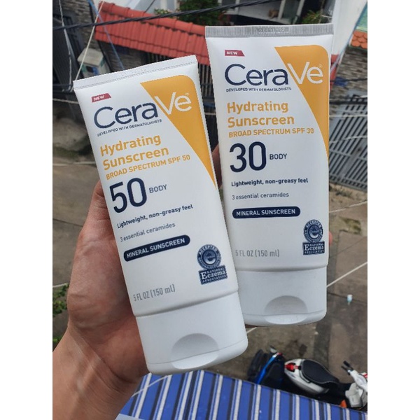 Kem chống nắng cho body Cerave Hydrating Body Sunscreen