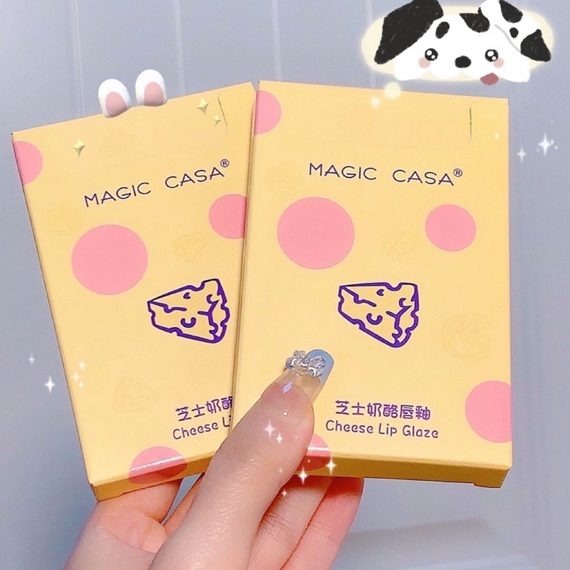 (Chính Hãng) [Hàng Mới Về] Set 5 Son Kem Lì MAGIC CASA Chese Lip Glaze Mềm Mịn Lâu Trôi Hàng Nội Địa Trung