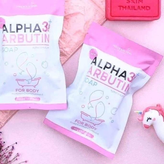 (Hàng Mới Về) Xà Phòng Tắm Alpha Arbutin 3 Plus Collagen Chất Lượng Cao