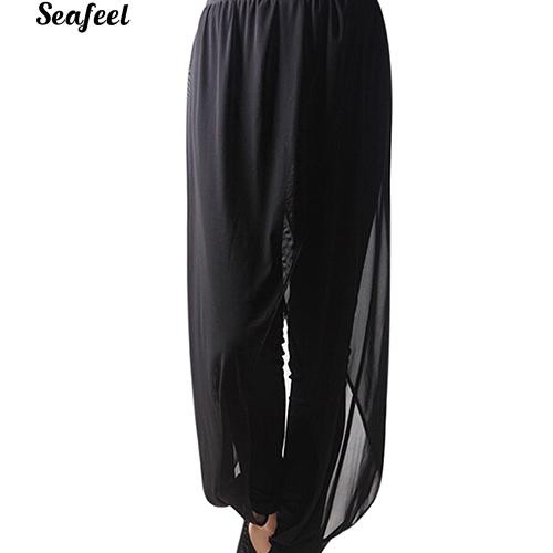 Quần dài nữ bằng vải Chiffon thời trang