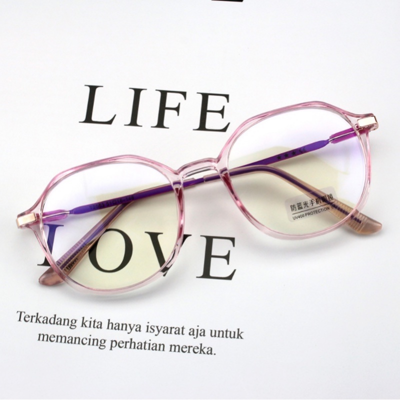 Mắt Kính Chống Bức Xạ Ánh Sáng Xanh Thời Trang Hàn Quốc Cho Nam Nữ