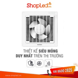 Quạt thông gió thiết kế siêu mỏng ROMAN RBVM15 - Hàng chính hãng