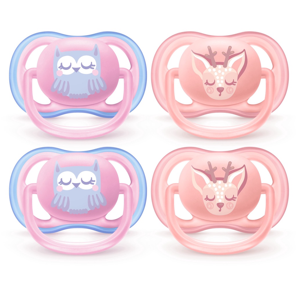 Set 2 ti giả Philips Avent Ultra Air Pacifier