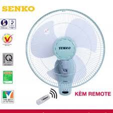 Quạt treo tường có remote điều khiển từ xa Senko TR1683 - Hàng chính hãng (Giao màu ngẫu nhiên)