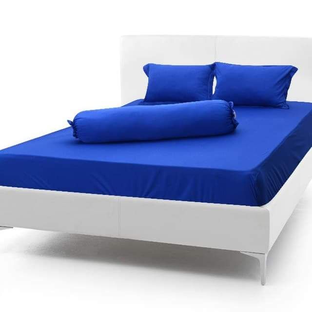 bộ ga thun hàn quốc 1 màu. 1m6×2m và 1m8×2m (ibox lựa màu) | BigBuy360 - bigbuy360.vn