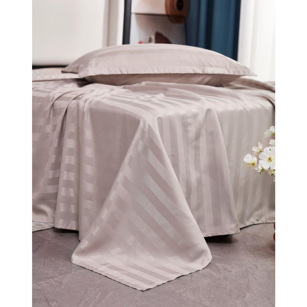 Bộ Chăn Ga Gối Cao Cấp Cotton 3F Chuyên Dùng Cho Homestay - Resort - Khách Sạn... mã F21