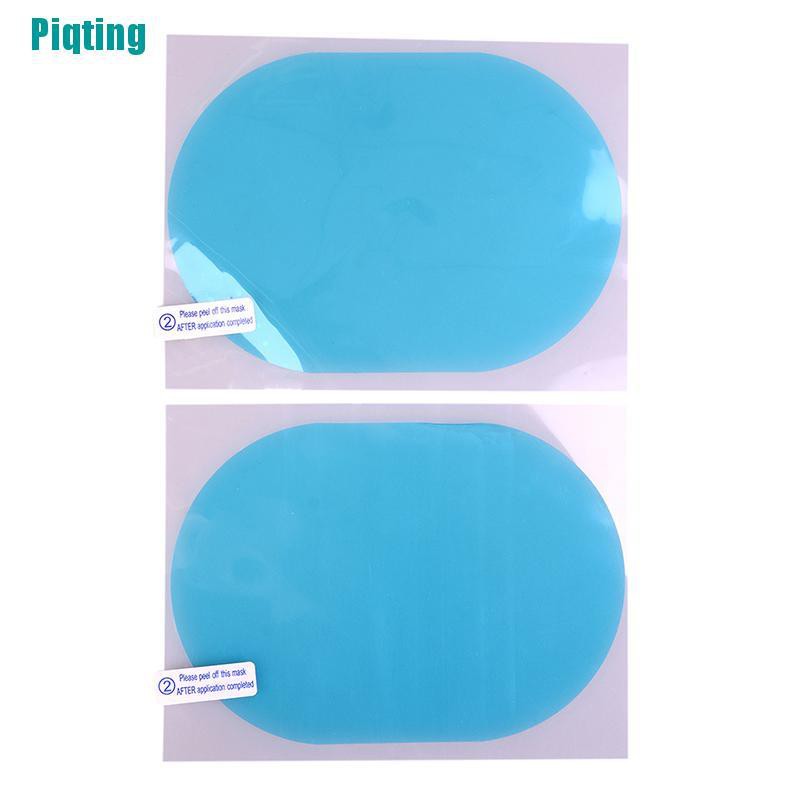 Bộ 2 Miếng Dán Bảo Vệ Kính Chiếu Hậu Xe Hơi Chống Sương Mù / Nước Mưa Tiện Dụng