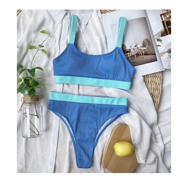 BIKINI SỢI GÂN MÀU NEON SIÊU HOT CÓ SẴN