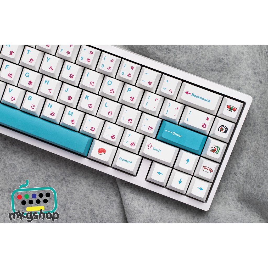 Nút bàn phím keycap Sushi PBT dye-sub