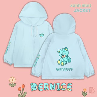 Áo khoác Bernice BerTeddy màu Xanh Mint (Jacket Bernice BerTeddy - Mint)