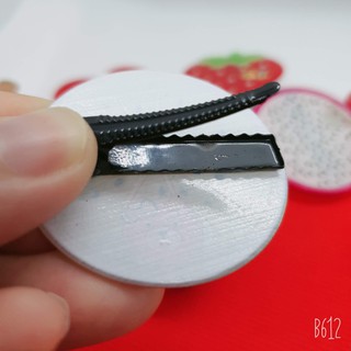 Kẹp tóc mái trái cây