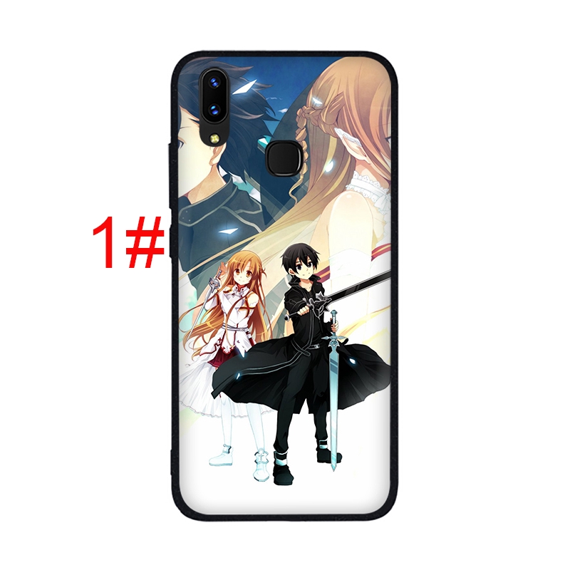 D82 Sword Art Online SAO Japanese Samsung A9 A8 A7 A6 J8 J4 J6 2018 A5 2017 Note 8 9 10 Lite Plus Soft Phone Case