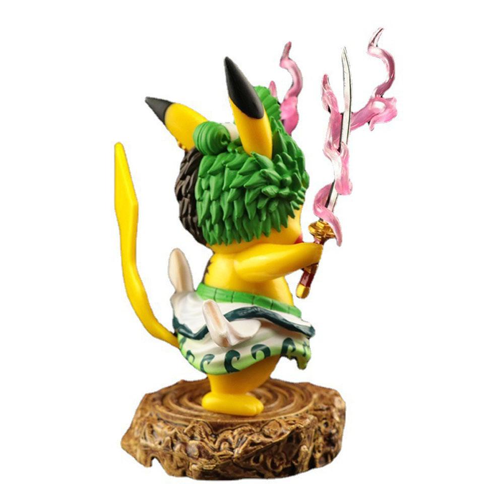 Mô Hình Pikachu Và Roronoa Zoro Hoạt Hình Dễ Thương