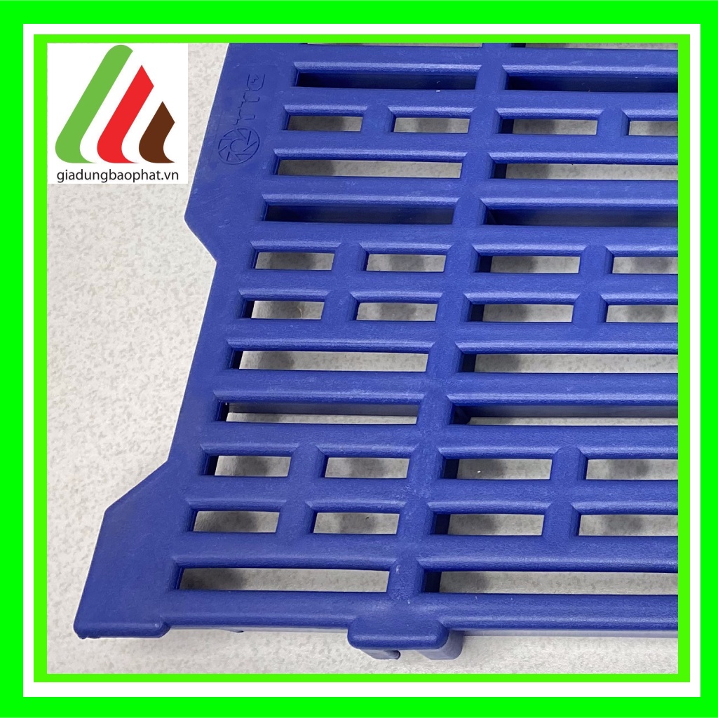 Tấm/ vỉ lót sàn nhựa chuồng trại cho vật nuôi thú cưng 60cm*40cm dày dặn bền chắc - sàn nhựa chuồng chó