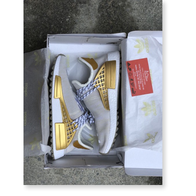 Rẻ vô địch - [FREE SHIP] Giày Sneaker Human Race China Gold Happy Full Box Dành Cho Nam Nữ -Ax123 ^ ‣