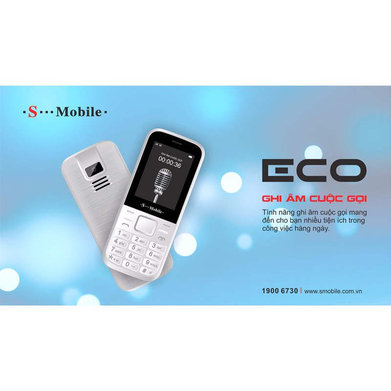 Điện thoại S-Mobile ECO soi tiền giả (2 sim) full box