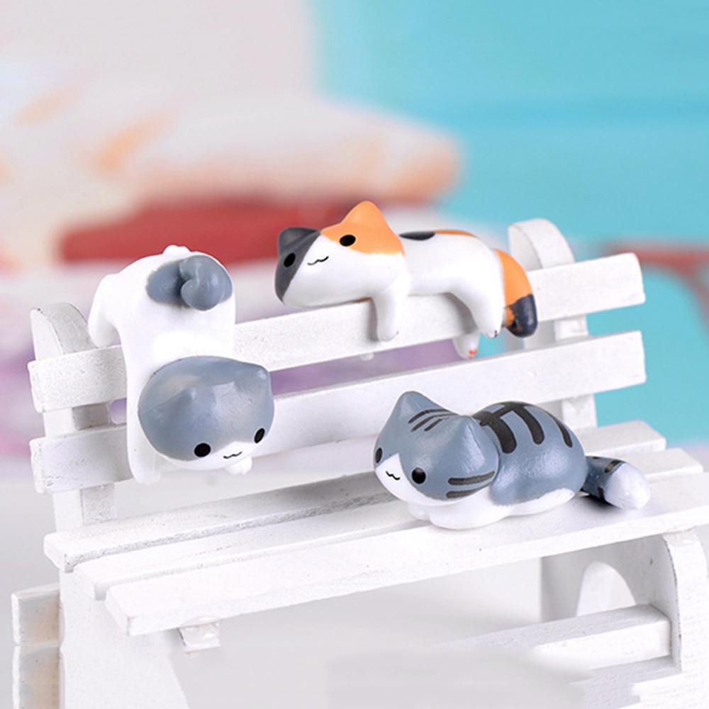 HARRIETT Đồ trang trí Chú Mèo Sáng Tạo Trang Trí Tiểu Cảnh / Phòng Bé