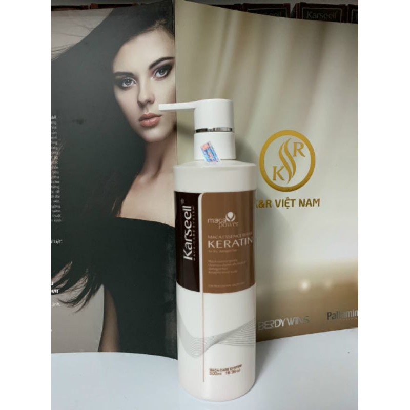 Hấp phục hồi Keratin Karsell 500ml