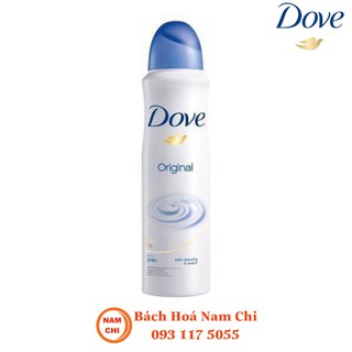 Xịt khử mùi dove go fresh 150ml - original