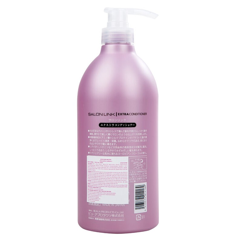 Kumano Dầu Xả Salon Link Extra Conditioner Nhật Bản phục hồi hư tổn tóc yếu 1000mL