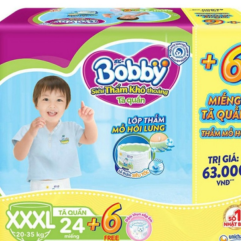 (Tặng quà)Tả quần bobby XL96_L108_L111_L120_M124_XXL88 quan XXL44_ mega jumbo mới