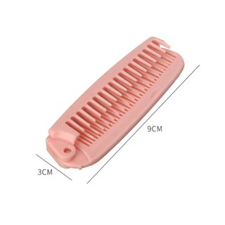 Lược chải tóc lúa mạch 2 đầu chải - Gấp gọn - mát xa đầu