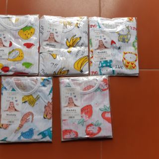 Bộ cotton giấy dành cho bé trai/ bé gái( giao màu ngẫu nhiên)