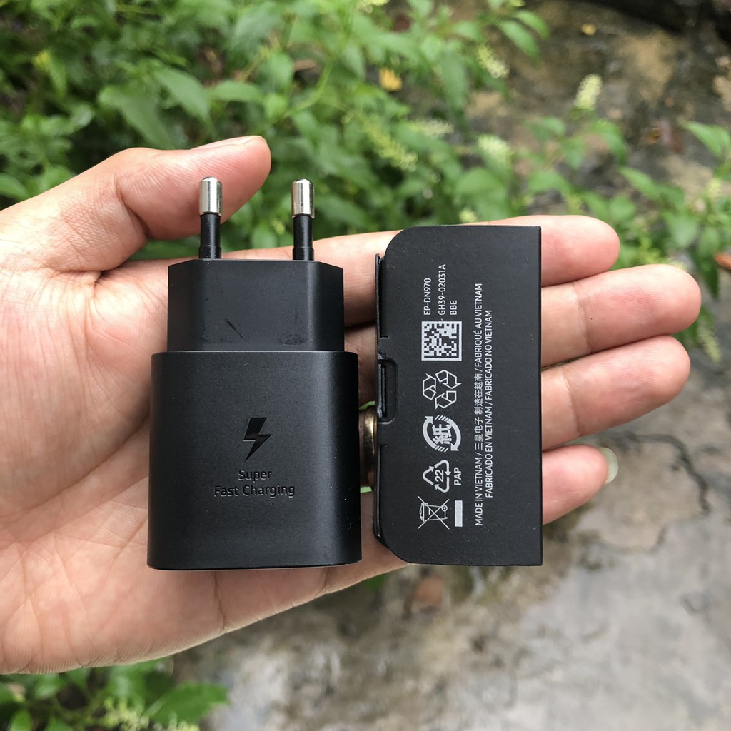 Bộ Sạc Siêu Nhanh 25W Dành Cho Samsung Galaxy Note10/ Note10Plus - QuickCharge 3.0 Chuẩn TypeC