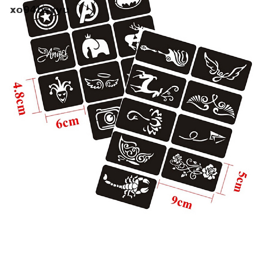 Set 10/ 15 khuôn hình xăm nhiều kiểu độc đáo