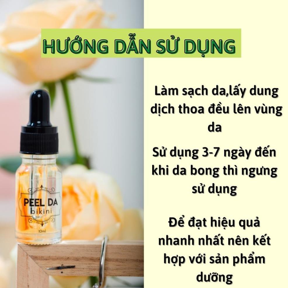 Serum giảm thâm mông chân tay nách bẹn Peel Pink 10ml .