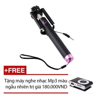 Gậy chụp hình + tặng máy nghe nhạc mp3