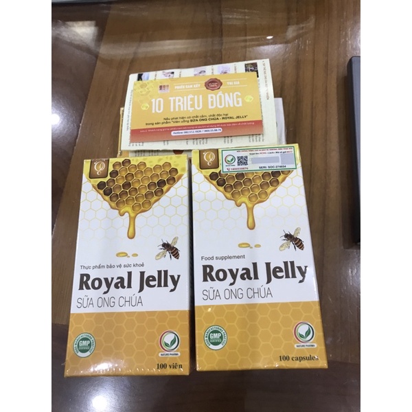 Sữa Ong Chúa ROYAL JELLY SCHON (Chính hãng tem nguyên- Date mới)