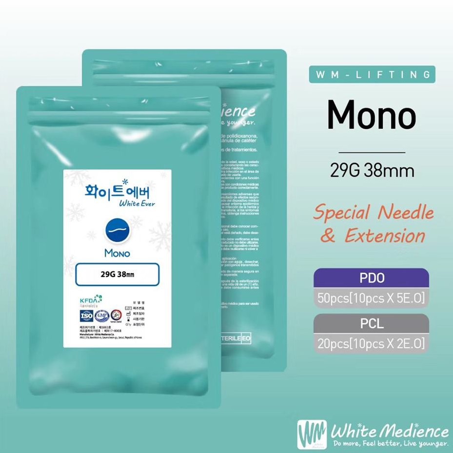 Chỉ thẩm mỹ - Chỉ Mono trẻ hóa xóa nhăn - White Medience