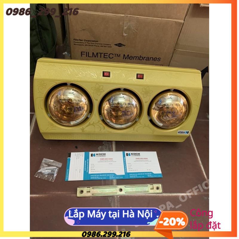 Đèn Sưởi Nhà Tắm 3 Bóng ♥️ Giá Sốc♥️ Đèn Sưởi Nhà Tắm FUJI/KAITA
