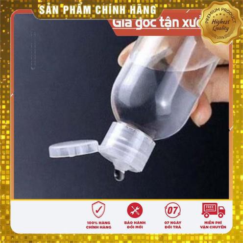 Chai Chiết Mĩ Phẩm ❤ TRÙM SỈ ❤ [50ml,100ml] Chựa lọ nhựa pet nắp bật chiết mỹ phẩm , chai nhựa chiết gel .