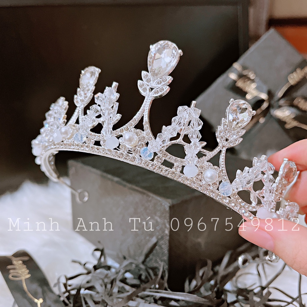 Vương Miện Cô Dâu Pha Lê